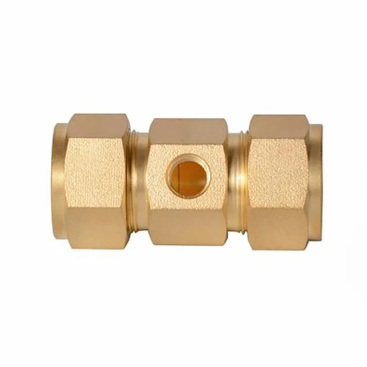 sleeve type brass pipe fitting-4