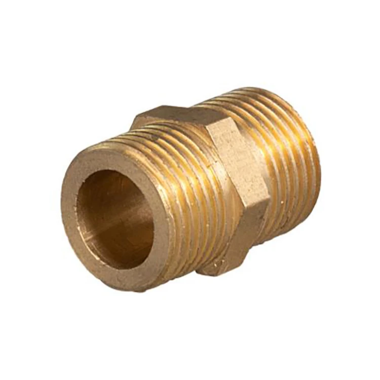 Manchet type messing rørfitting